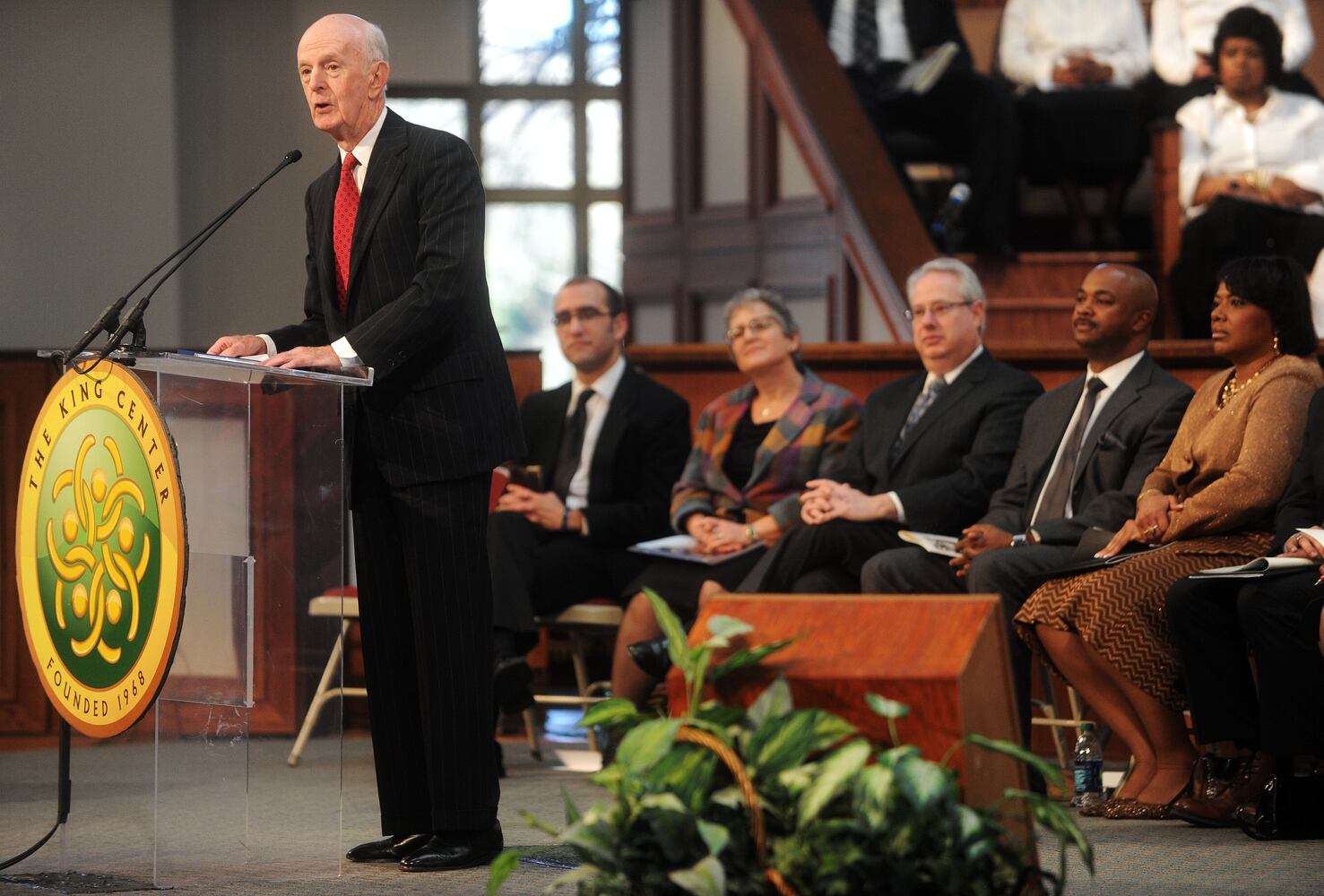 Services held at Ebenezer Baptist Church