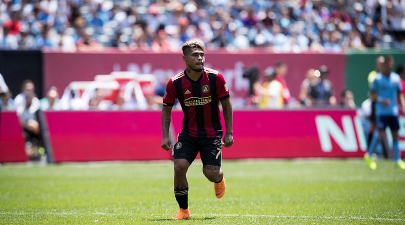 Josef Martinez and Atlanta United played NYCFC at Yankee Stadium on Saturday. (Atlanta United)