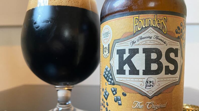 Founders KBS is an imperial stout aged in bourbon barrels. / 
Bob Townsend for the Atlanta Journal-Constitution
