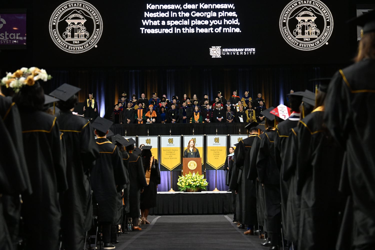 KSU commencement ceremony
