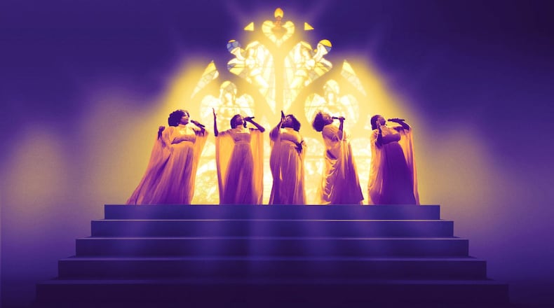 “The Clark Sisters: First Ladies of Gospel,” from executive producers and Grammy Award winners Queen Latifah, Mary J. Blige and Missy Elliott, premiered April 11 on Lifetime. CONTRIBUTED
