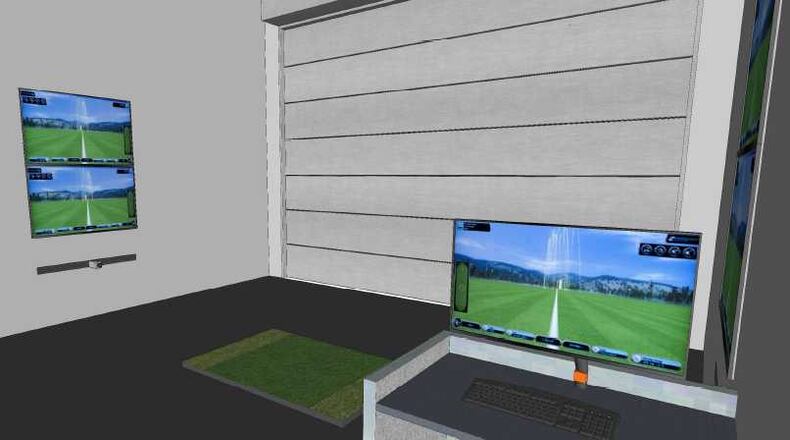 This is a rendering of what the new GolfTEC facility at Fox Run Golf Course is set to look like.