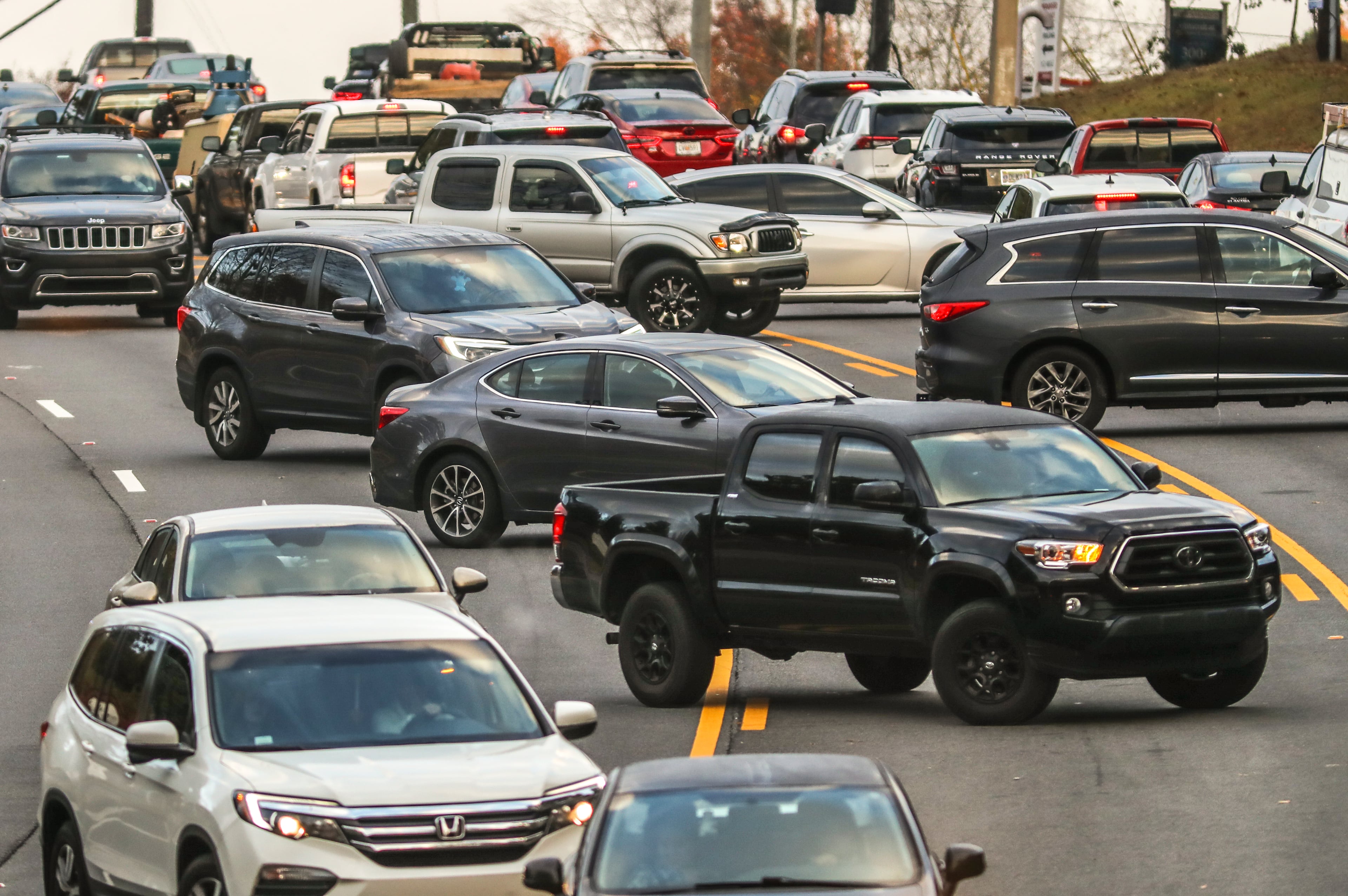 There were 425 traffic-related deaths last year in Clayton, Cobb, DeKalb, Fulton and Gwinnett counties. (John Spink/FILE)