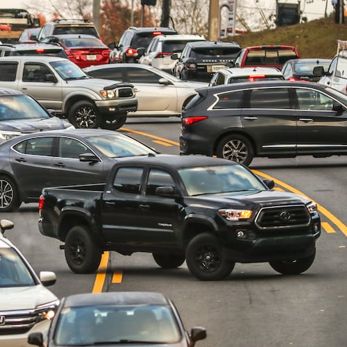 There were 425 traffic-related deaths last year in Clayton, Cobb, DeKalb, Fulton and Gwinnett counties. (John Spink/FILE)
