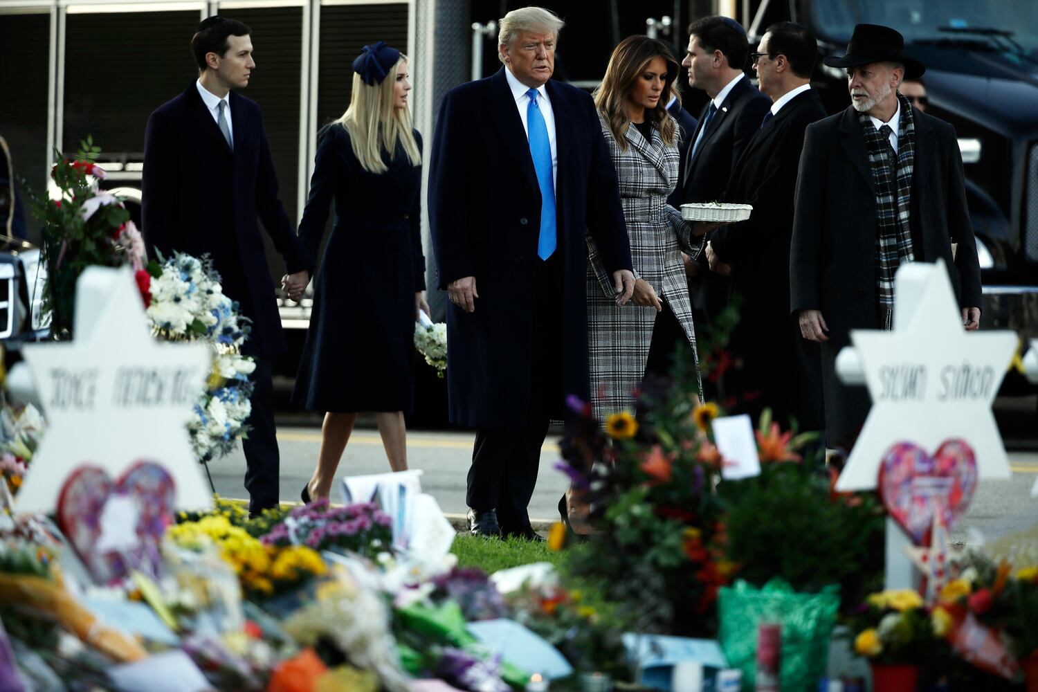 Photos: Pittsburgh protests amid visit by Trumps