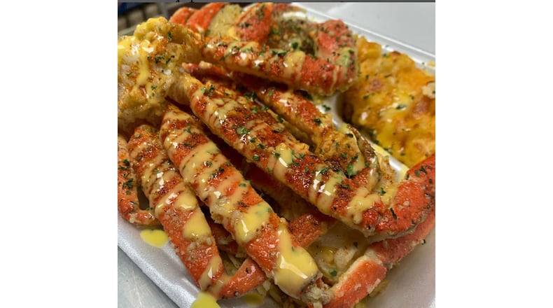 Crab from the menu of Crabman 305