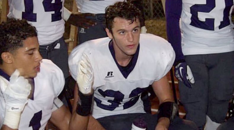 Josh Murphy, wearing No. 32, played safety for Chapel Hill High School. (Special photo)