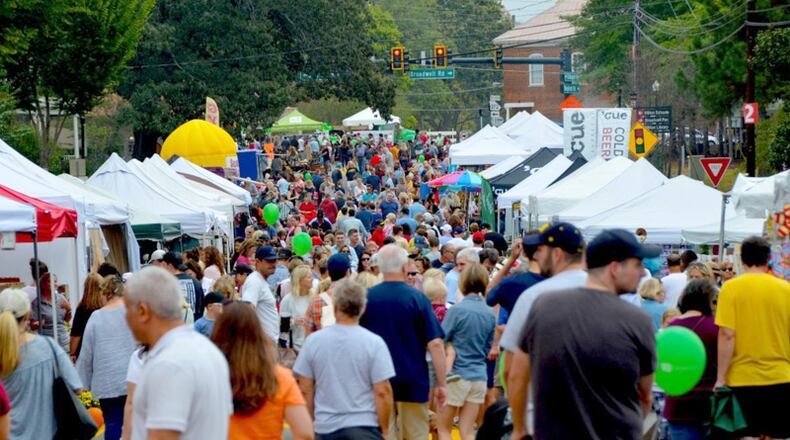 Upwards of 30,000 people were expected Oct. 3 at Crabapple Fest, Milton’s annual autumn arts and antique festival. But due to the ongoing COVID-19 pandemic, the festival's organizers announced they were postponing the event to next April. CITY OF MILTON