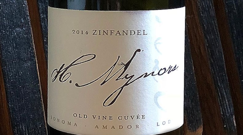 H. Mynors 2014 old vine zinfandel is made for grilling and chilling on Tuesday, Aug. 7, 2018 in Cuyahoga Falls, Ohio. (Phil Masturzo/Beacon Journal//TNS)