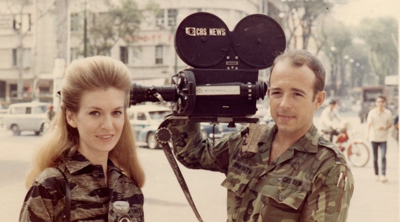 John Smith and his wife Jan in Vietnam. John Smith covered some of the world’s best known events as a CBS cameraman, from multiple wars to the Chinese protests at Tiananmen Square. He spent the last 22 years of his career at WSB-TV in Atlanta.
