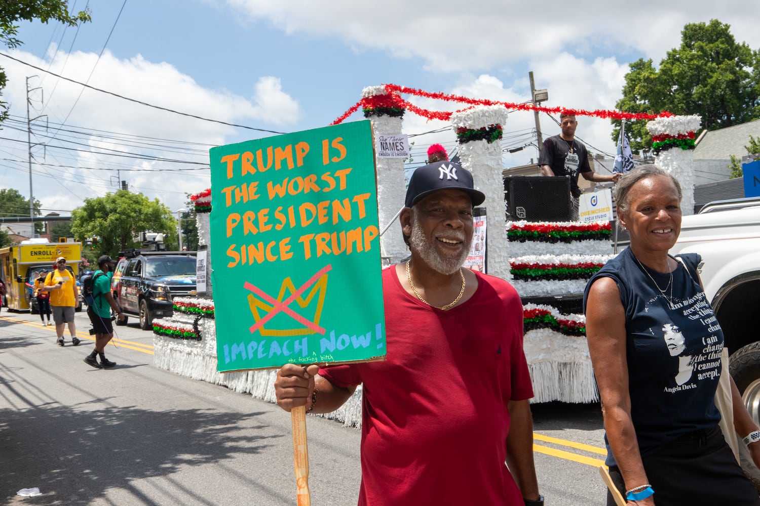 Juneteenth parade to Piedmont Park