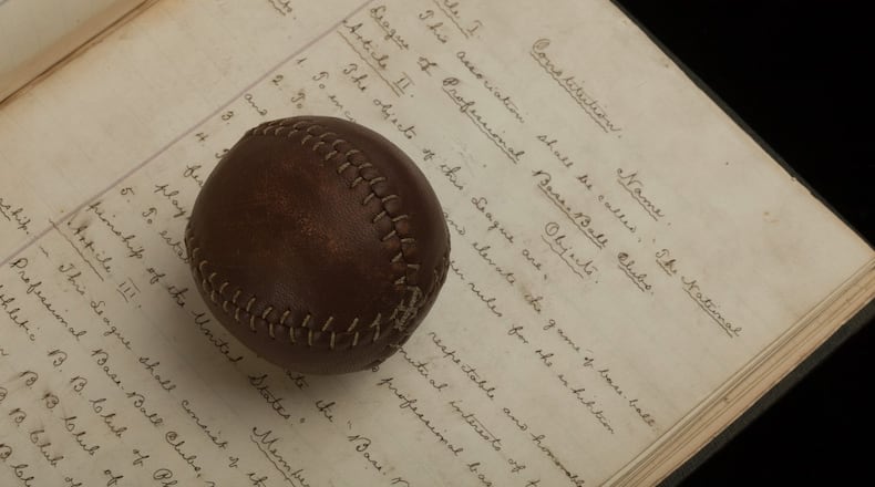 The original constitution setting out the rules for the National League in 1876 will go on the block next month.