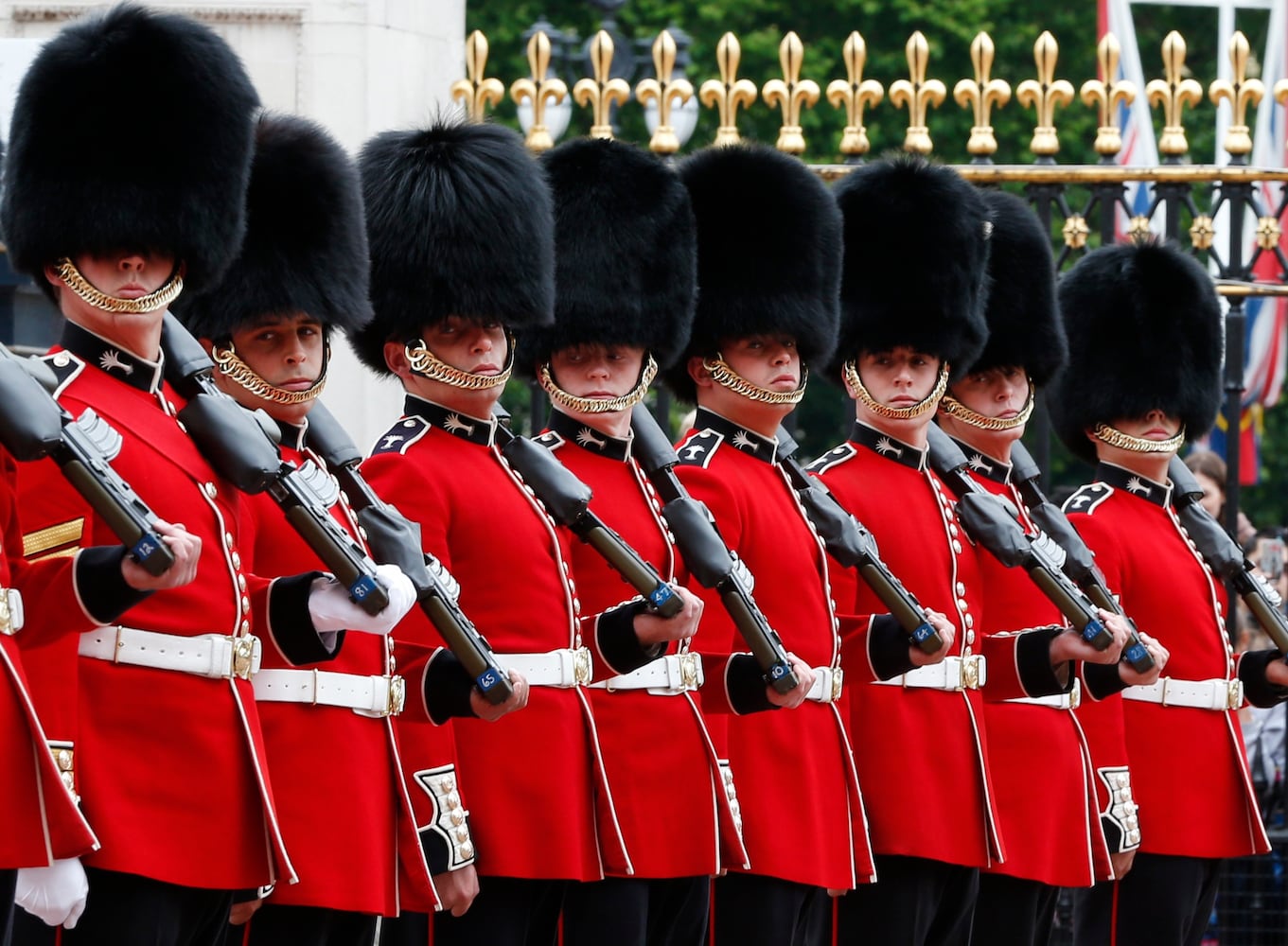 Trooping the Colour for Queen Elizabeth