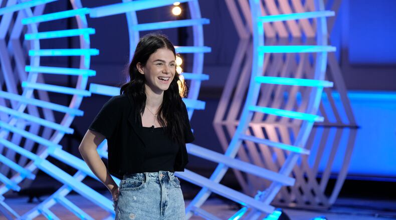 Laila Mach in the fourth episode of season 19 of "American Idol." (ABC/John Fleenor)