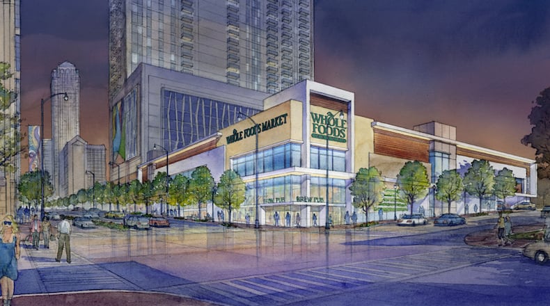 Whole Foods is set to open its largest Southeast location in Midtown in April.
