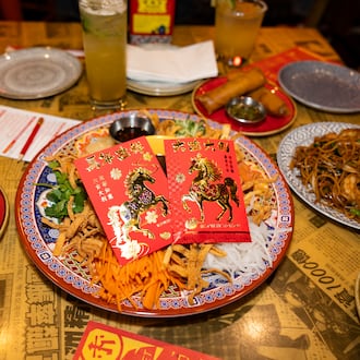 Hawkers will offer a special Lunar New Year menu throughout the month of February. (Courtesy of Hawkers)
