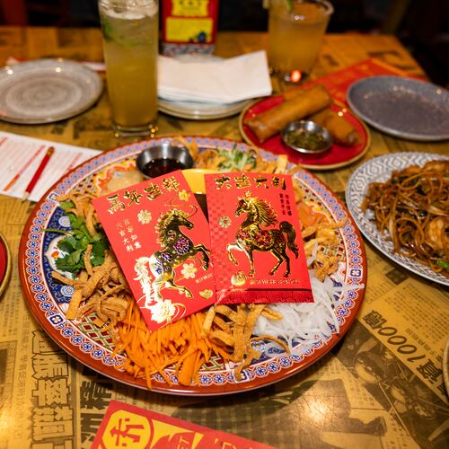 Hawkers will offer a special Lunar New Year menu throughout the month of February. (Courtesy of Hawkers)