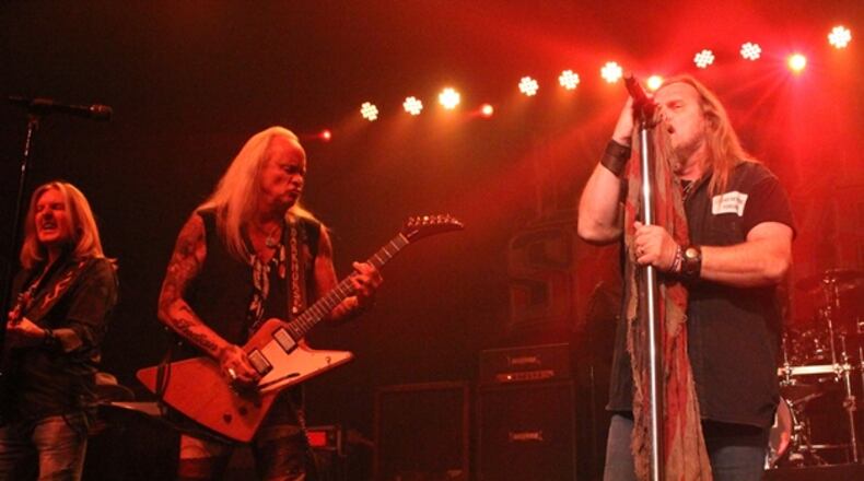 The rescheduled Lynyrd Skynyrd show at Cellairis Amphitheatre at Lakewood on Oct. 23 will require fans have either proof of COVID-19 vaccination or a recent negative test, Above, Lynyrd Skynyrd at Buckhead Theatre on March 15, 2018. (File photo: Melissa Ruggieri/AJC)