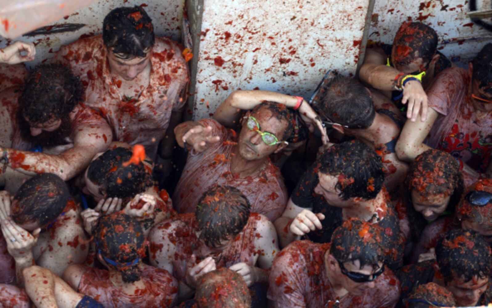 La Tomatina Festival 2014 in Spain