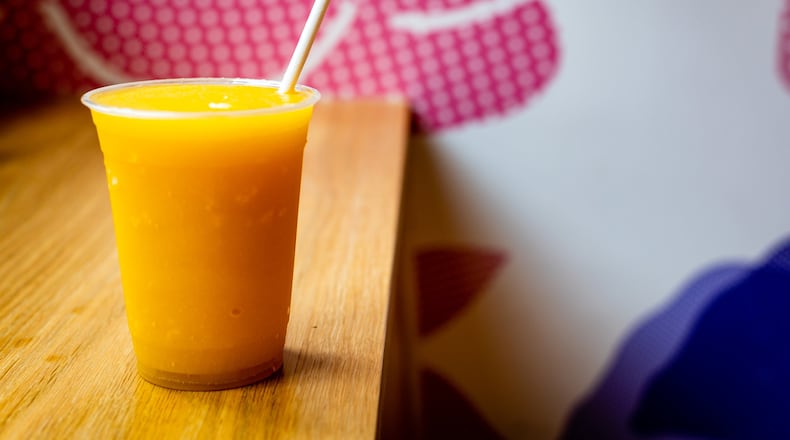 The Sugar N’ Spice cocktail at Sukoshi features habanero-infused vodka. CONTRIBUTED BY HENRI HOLLIS