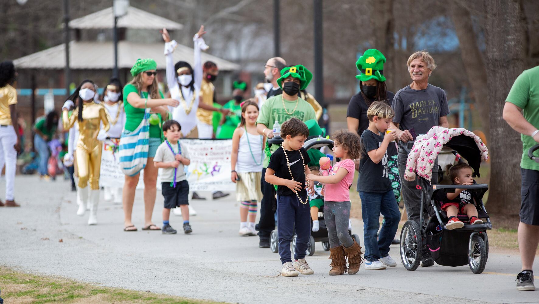 St. Patrick's Day parade in Lilburn