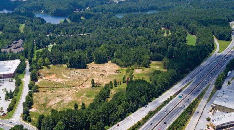 Gwinnett County has issued a "request for information" related to the former Olympic tennis center site near Stone Mountain -- essentially asking developers to pitch projects that would transform the property into a "southern gateway" to the county. SPECIAL PHOTO / GWINNETT COUNTY