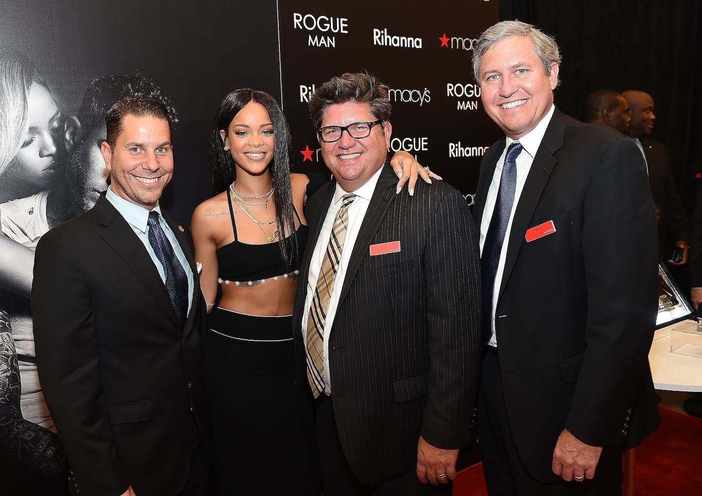 Pop star was in Atlanta to launch her new fragrance line, Rogue Man