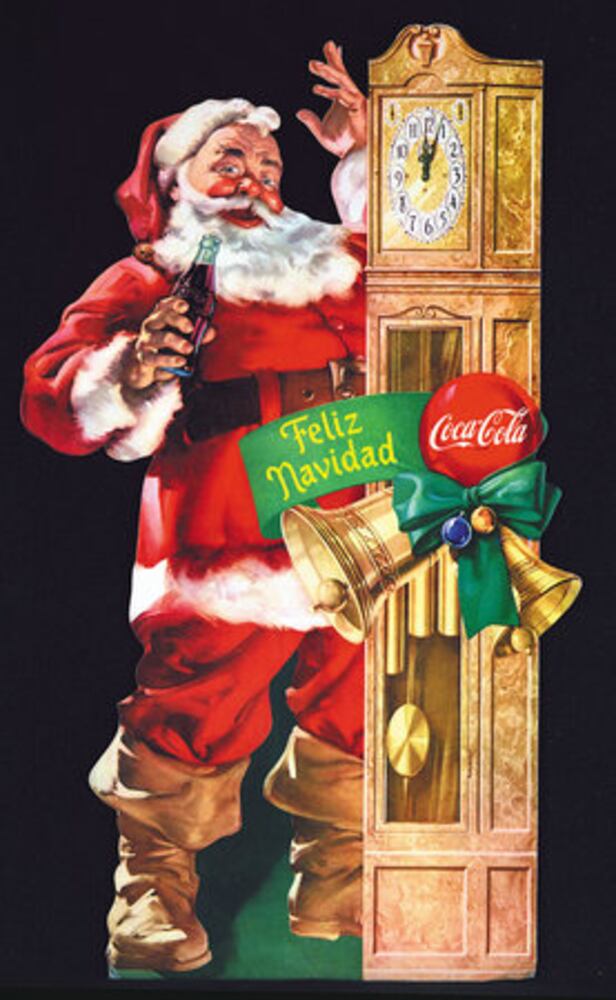 Coke helped cement modern Santa image