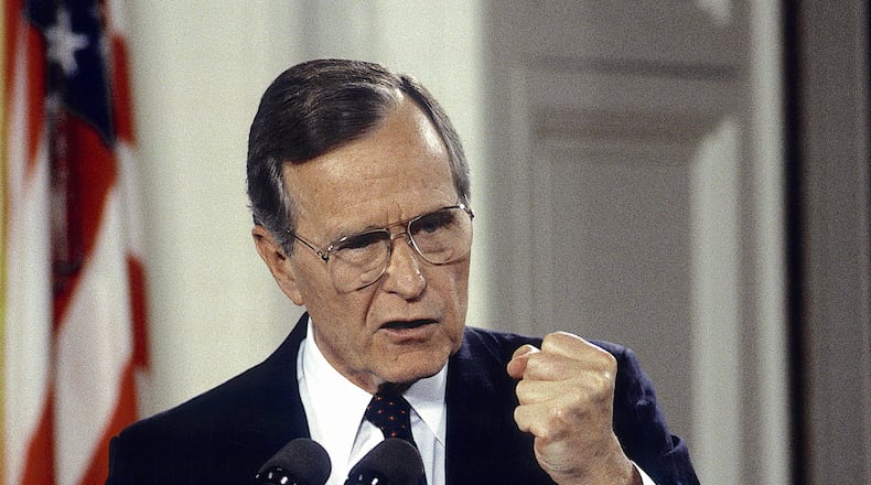 George H.W. Bush had some memorable quotes during his political career.
