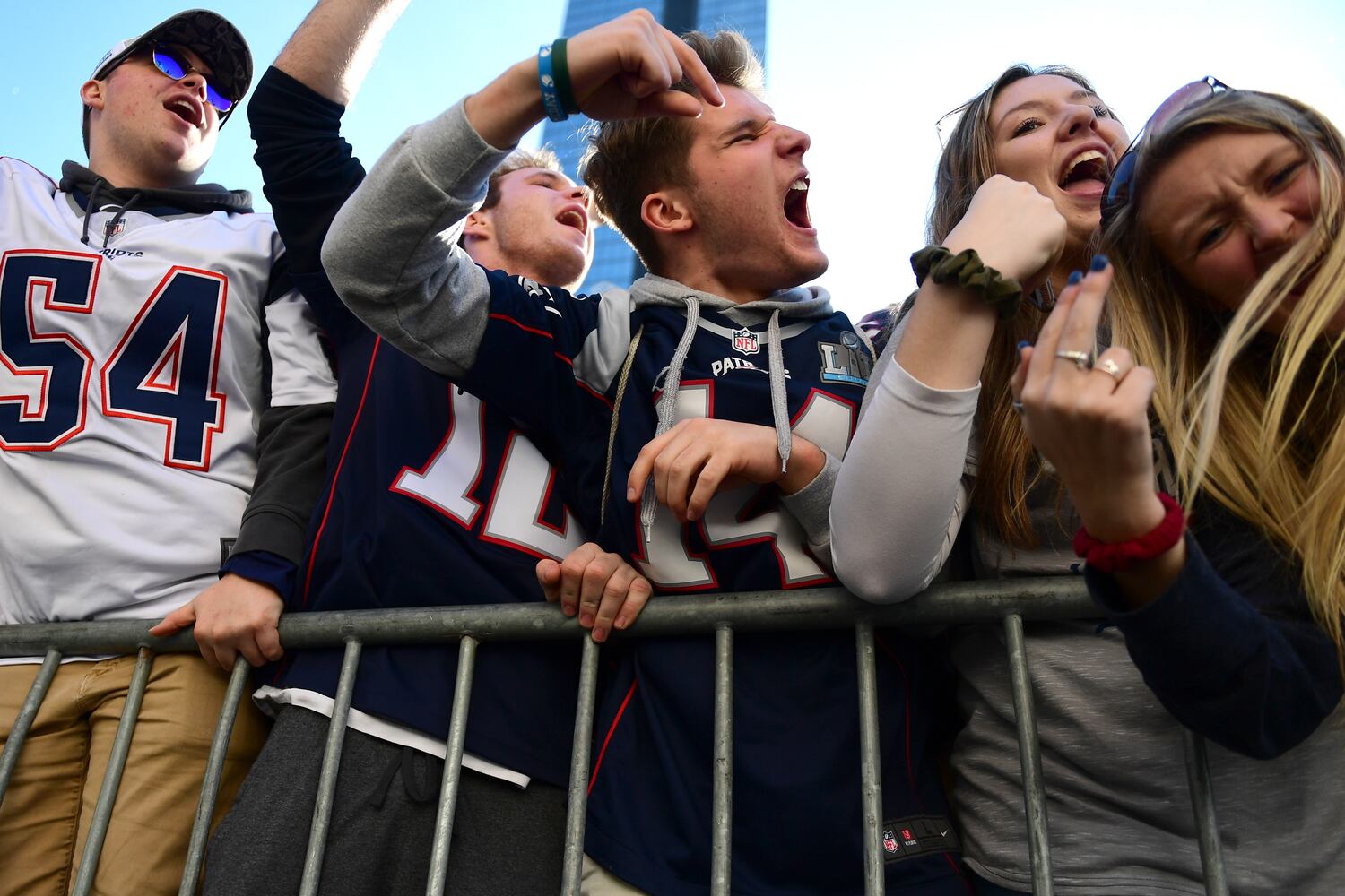 Photos: Patriots celebrate winning Super Bowl