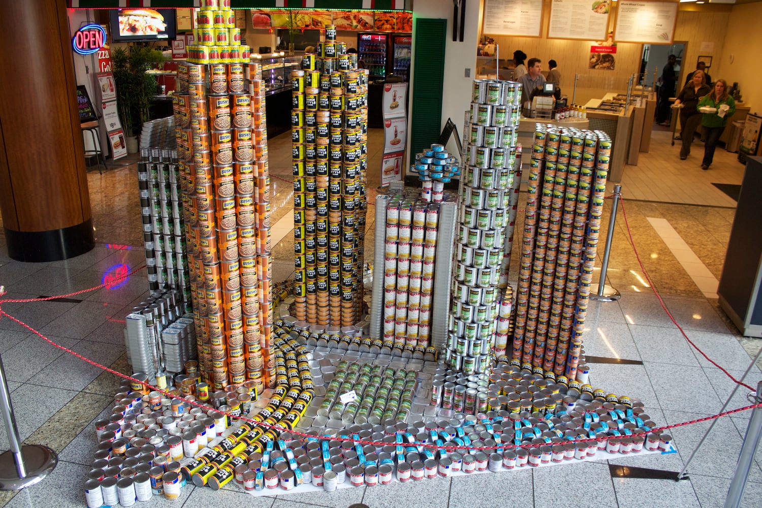 'Canstruction' benefits Atlanta Community Food Bank
