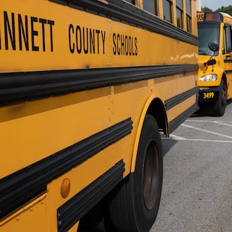 The Alma Advisory Group delivered a presentation to Gwinnett’s school board members with findings from parents, educators, students, business owners and residents about what they want to see from a future superintendent. (Ben@BenGray.com for the Atlanta Journal-Constitution