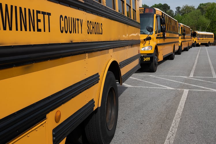 The Alma Advisory Group delivered a presentation to Gwinnett’s school board members with findings from parents, educators, students, business owners and residents about what they want to see from a future superintendent. (Ben@BenGray.com for the Atlanta Journal-Constitution