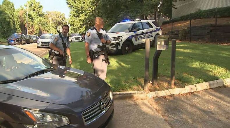 Three people were shot in College Park late Thursday afternoon, police said. None of the victims' injuries appeared to be life-threatening.