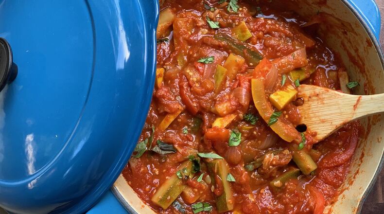 Packed with fresh veggie flavor, this easy weeknight meal is ready in 30 minutes. CONTRIBUTED BY KELLIE HYNES