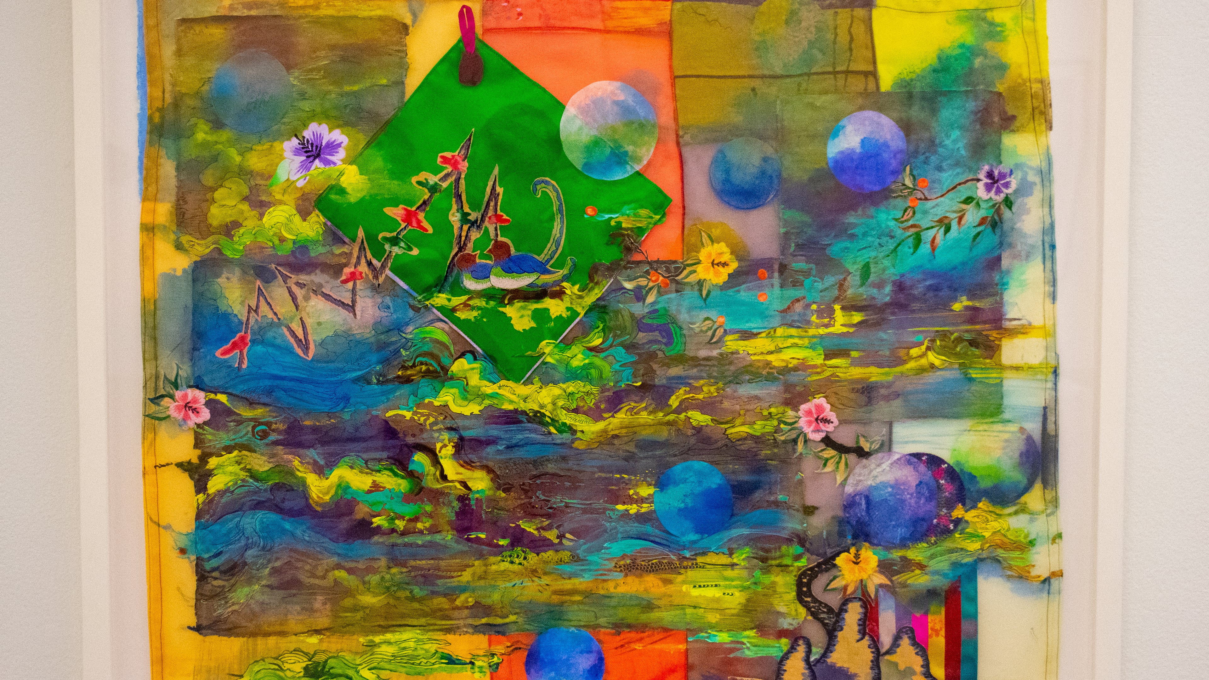 "Styx (Ten Moon)" by Jiha Moon is included in the artist's solo exhibition "Ten Moon" at Atlanta Contemporary. A longtime Atlantan, Moon now lives in Tallahassee, Florida, where she teaches art at Florida State University. (Courtesy of Kevin Storer)