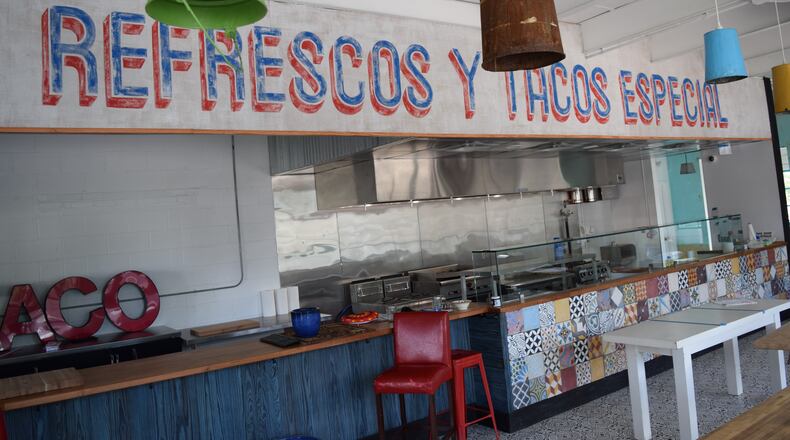 The interior of Tuza.