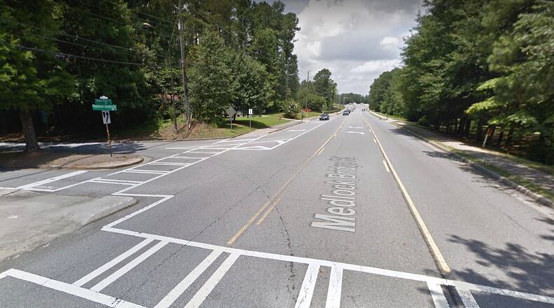 State approves grant funding for two road projects in Peachtree Corners. Google Maps
