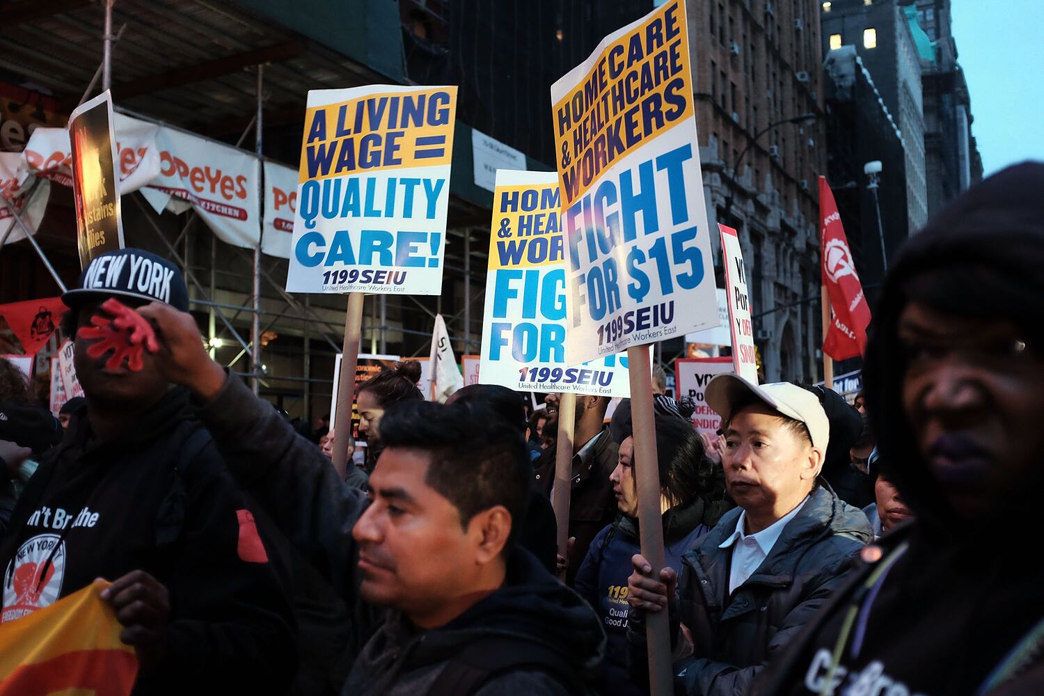 National Day Of Action For $15 Minimum Wage