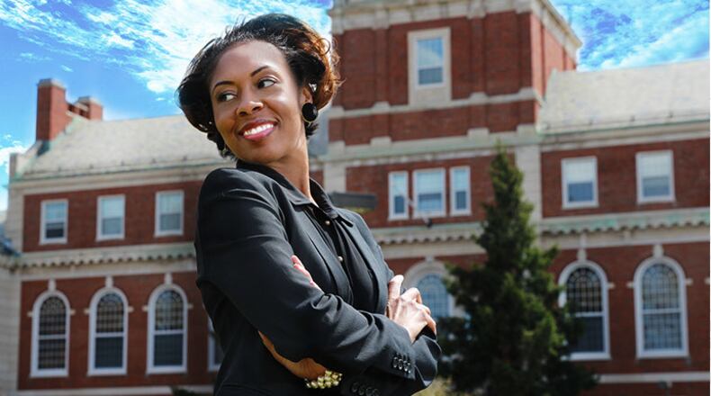 TaKeia N. Anthony, an assistant professor of history at Edward Waters College, earned two degrees from North Carolina Central University. "I am now carrying the torch and following in my professors’ footsteps," she said.