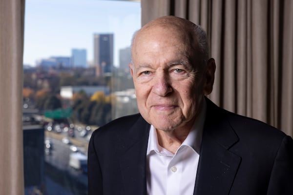 Steve Selig, CEO of Selig Enterprises, poses for a portrait in his office at Selig Enterprises, Friday, Dec. 19, 2025, in Atlanta. (Jason Getz/AJC)