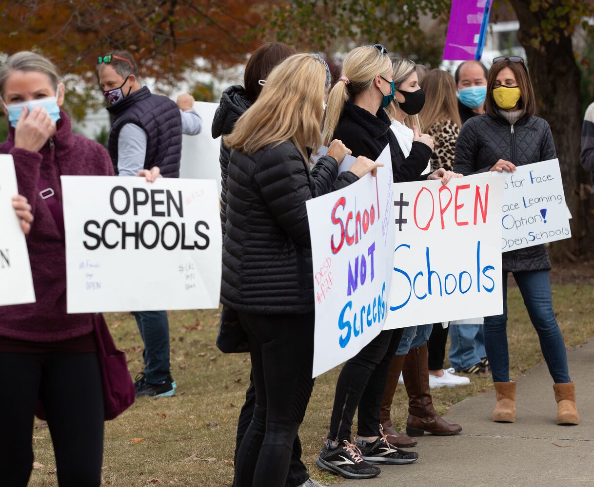 Atlanta, Dekalb parents rally for safe, immediate opening of all schools
