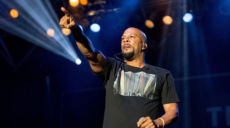 Common will share his socially conscious songs on Sunday. Photo: Daniel DeSlover/Zuma Press/TNS