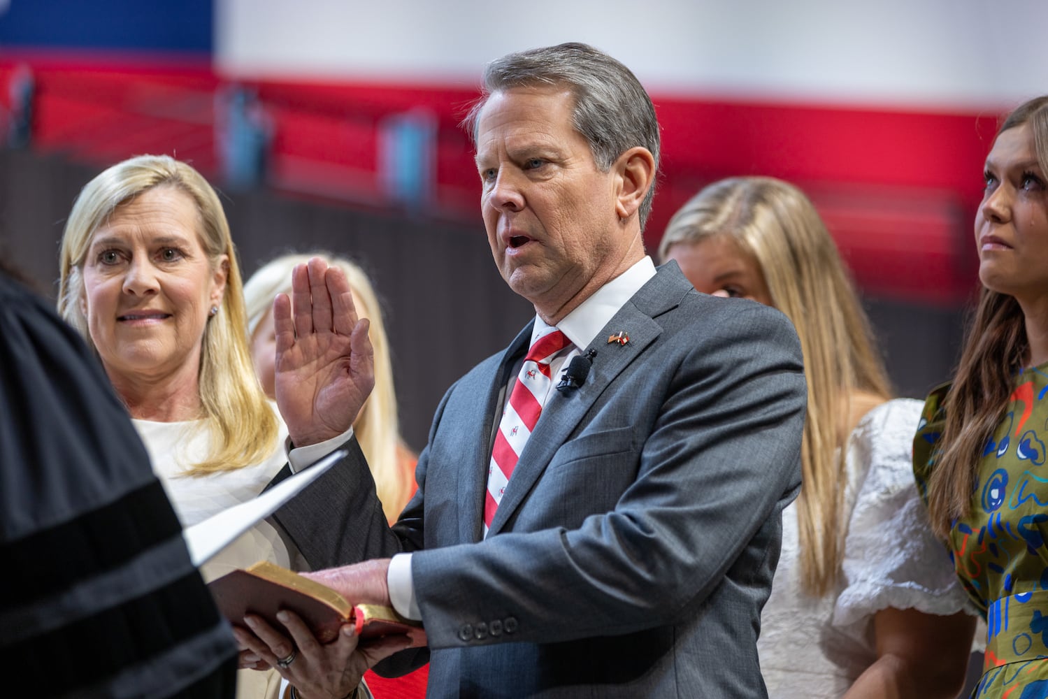 kemp inauguration ceremony
