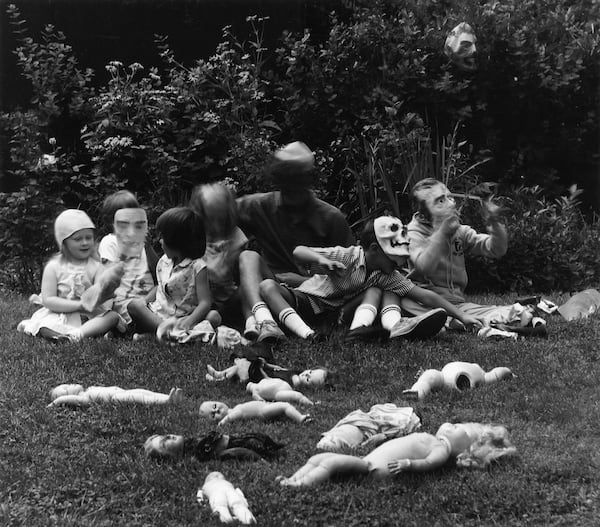 "Untitled (plate 18)," from 1963 by Ralph Eugene Meatyard. (Courtesy of High Museum of Art)