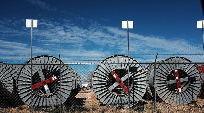 A runaway spool became a nuisance on a Houston highway for the third time since October.