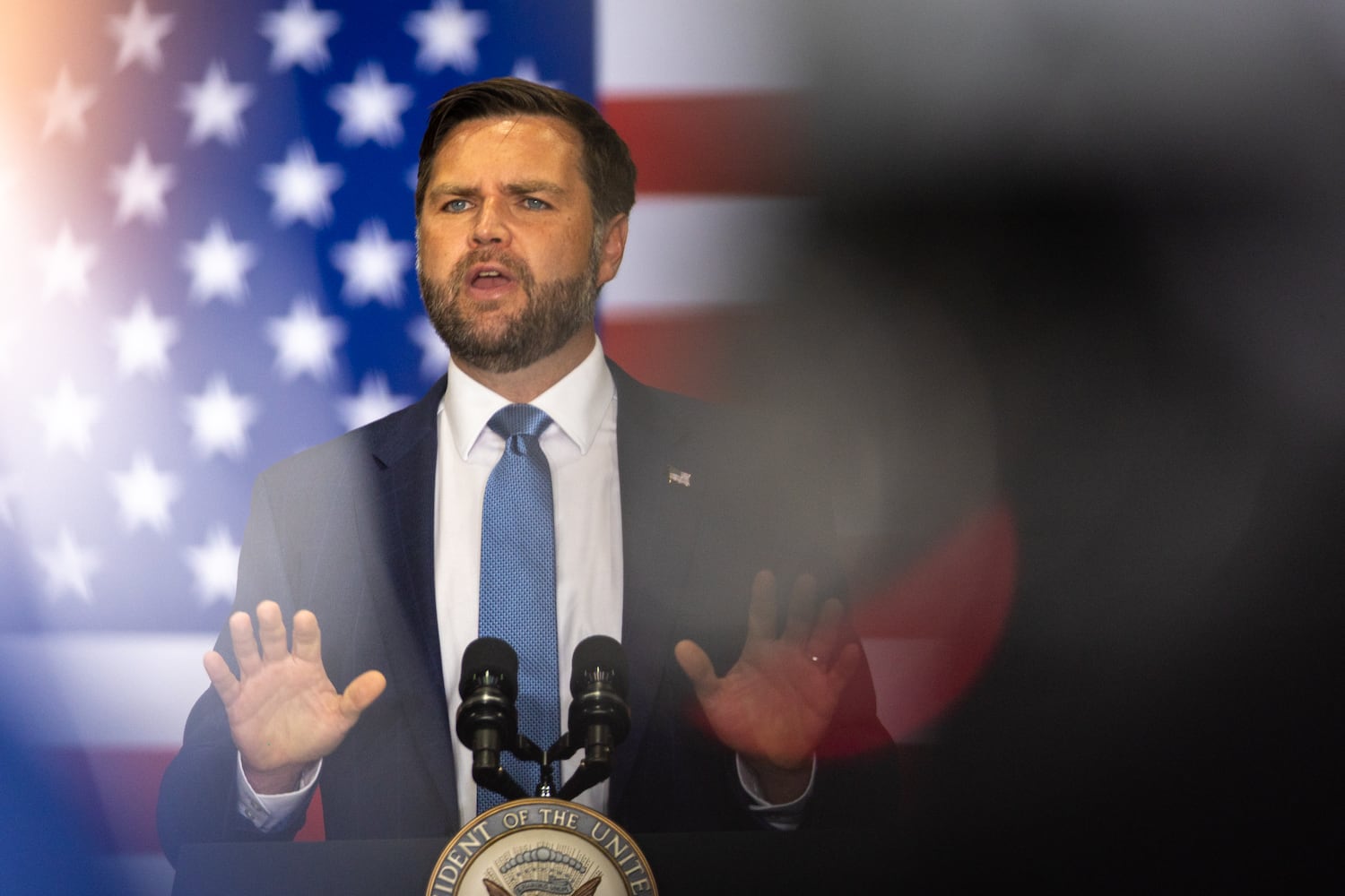 Vance leans into pitchman role for Trump’s tax law in Georgia

