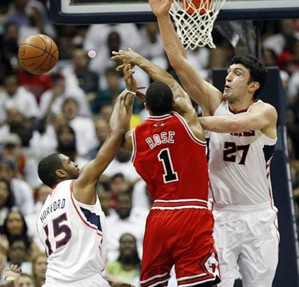 NBA Playoffs: Bulls at Hawks, Game 6