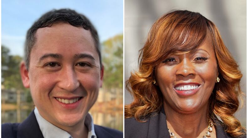 Gwinnett Commissioners-elect Ben Ku (left) and Marlene Fosque. SPECIAL PHOTOS