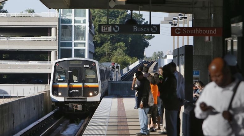 MARTA ridership - as well as the demand for parking - has surged since the I-85 bridge collapse.